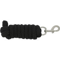 Produktbild von Equithème Longe zum Longieren aus Jacquard-Polyester in Schwarz