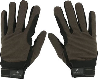 Produktbild von Equithème Mesnil Reithandschuhe Unisex Braun XL mit Elasthan