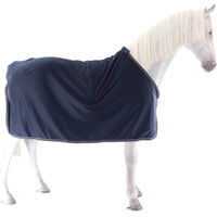 Produktbild von Equithème Microfleece Pferdedecke aus Polyester in Marineblau