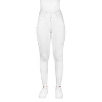 Produktbild von Equithème Mila Turnierhose Full Grip für Damen in Weiß Größe 38