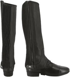 Produktbild von Equithème Minichaps aus Leder Schwarz XL Unisex