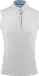 Produktbild von Equithème Molly Reit-Poloshirt für Damen in Weiß Größe S