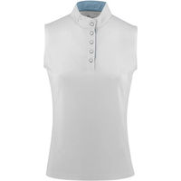 Produktbild von Equithème Molly Reit-Poloshirt für Damen in Weiß Größe S