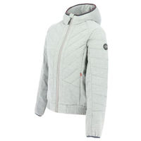 Produktbild von Equithème Mona Softshell Reitjacke für Damen in Grau Größe L wasserabweisend