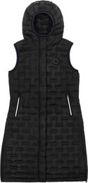 Produktbild von Equithème Navina Lange Daunenjacke für Damen in Schwarz Größe XS