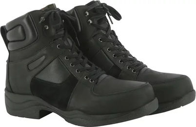 Equithème Niagara Reitstiefel aus Leder für Damen in Schwarz Größe 36 wasserdicht – Bild 1 von 1