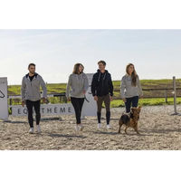 Produktbild von Equithème Nicolas Kapuzen-Sweatshirt mit Reißverschluss Unisex Grau XXL