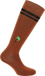Produktbild von Equithème Nikita Reitsocken Unisex Orange Braun Größe 40/42