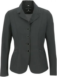 Produktbild von Equithème Oliva Turnierreiterjacke für Damen aus Nylon in Schwarz wasserabweisend