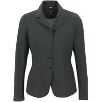 Produktbild von Equithème Oliva Turnierreiterjacke für Damen aus Nylon in Schwarz wasserabweisend