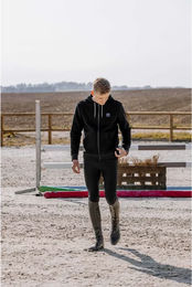 Equithème Olwen Hoodie für Pferde Schwarz Baumwolle Größe M – Bild 1 von 5