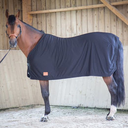 Equithème Paddock Sports Trockende Pferdedecke Schwarz – Bild 1 von 2
