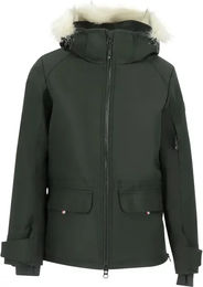 Produktbild von Equithème Paola Winterparka für Damen aus Polyester wasserabweisend Schwarz Grün XS