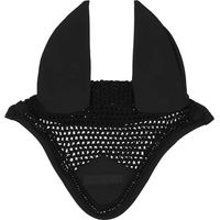 Produktbild von Equithème Pearl Fliegenfängermütze für Pferde in Schwarz aus Polyester Größe Full