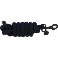 Produktbild von Equithème Pearl Pferdelonge aus Leder in Schwarz oder Blau