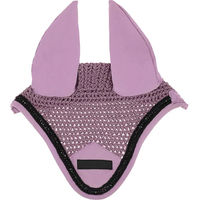 Produktbild von Equithème Pearl Pferdemütze aus Polyester in Lila für Ponys