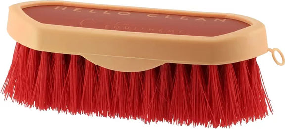 Produktbild von Equithème Pferdebürste Orange Rot
