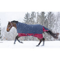Produktbild von Equithème Pferdedecke Tyrex 1200D High Neck 300g Blau