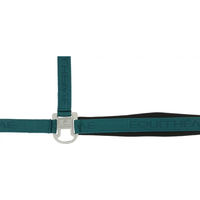 Produktbild von Equithème Pferdehalfter Jacquard aus Polyester in Blau und Türkis für Vollblut
