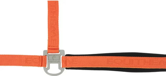Produktbild von Equithème Pferdehalfter Jacquard aus Polyester in Orange für Vollblut