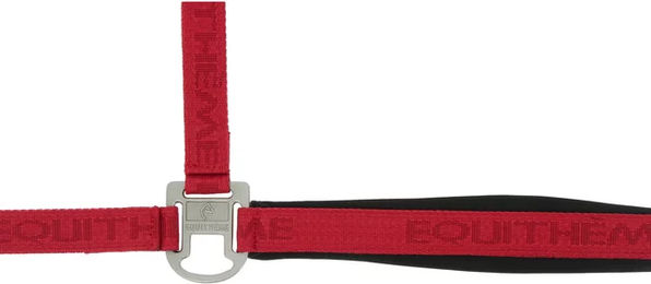 Produktbild von Equithème Pferdehalfter Jacquard aus Polyester in Rot