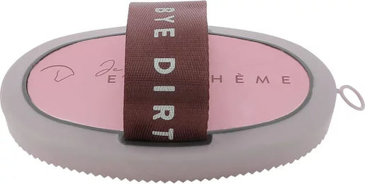 Produktbild von Equithème Pferdestriegel Je T'aime aus Nylon in Rosa