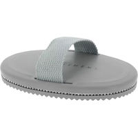 Produktbild von Equithème Pferdestriegel Je T'aime Strass Grau aus Nylon
