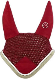 Equithème Polyfun Fliegenhaube für Pferde Bordeaux Größe Pony – Bild 1 von 2
