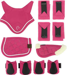 Equithème Pony Academy Zubehör Set Rosa aus Polyester für Ponys – Bild 1 von 1