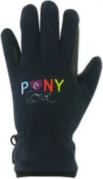 Equithème Ponylove Reithandschuhe für Kinder Winter Marineblau 9-12 Jahre – Bild 1 von 3