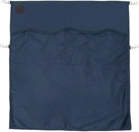 Produktbild von Equithème Premium Boxenvorhang aus Polyester in Blau