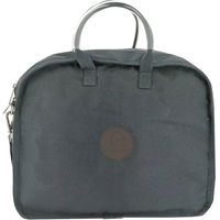 Produktbild von Equithème Premium Pagen-Tasche aus Polyester wasserabweisend Blau Grau L 39 x P 19 x H 14 cm