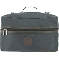 Produktbild von Equithème Premium Putztasche aus Polyester für Sattelzubehör in Blau und Grau