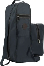 Equithème Premium Reitstiefeltasche und Bombentasche aus Polyester in Blau – Bild 1 von 1