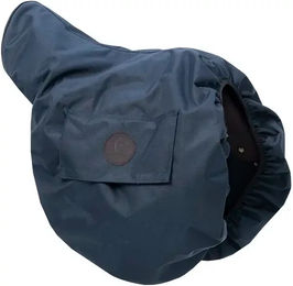 Produktbild von Equithème Premium Sattelbezug für Pferde aus Polyester in Blau