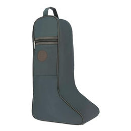 Equithème Premium Stiefeltasche wasserabweisend aus Polyester Blau Grau Unisex – Bild 1 von 4