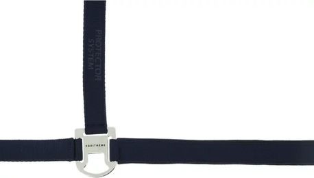 Produktbild von Equithème Protector Pferd Halfter aus Nylon in Blau