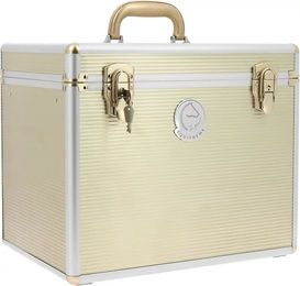 Produktbild von Equithème Putzkasten Je t'aime aus Aluminium in Beige und Gold