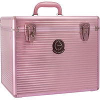 Produktbild von Equithème Putzkasten Je t'aime aus Aluminium in Rosa
