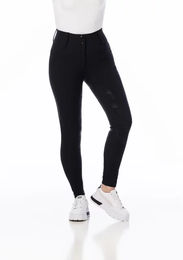 Produktbild von Equithème Queen Reithose Full Grip für Kinder in Schwarz