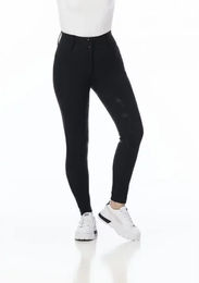Produktbild von Equithème Queen Reithose für Damen aus Baumwolle Schwarz Größe 34