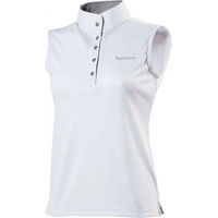 Produktbild von Equithème Reit-Poloshirt aus Mesh für Damen in Weiß XL