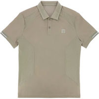 Produktbild von Equithème Reit-Poloshirt Eric für Herren aus Nylon in Grau oder Beige Grösse XXL