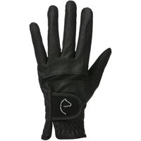 Produktbild von Equithème Reithandschuhe Cutting aus Kunstleder Schwarz Unisex Größe M