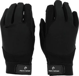 Produktbild von Equithème Reithandschuhe Maelle für Kinder Schwarz aus Polyester Größe 11/12 Jahre