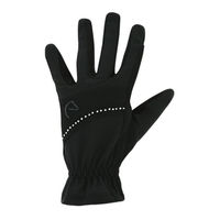 Produktbild von Equithème Reithandschuhe mit Strass Schwarz Größe S Unisex