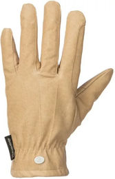 Produktbild von Equithème Reithandschuhe Travail aus Leder für Damen und Herren Winter Beige Größe S