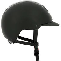 Produktbild von Equithème Reithelm Airy für Damen in Schwarz aus Kunststoff mit CE-Zertifizierung 59/61 cm