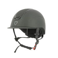 Produktbild von Equithème Reithelm Pepit Unisex Schwarz Kunststoff CE-zertifiziert 49/51 cm