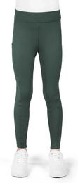 Produktbild von Equithème Reithose Birdy für Mädchen mit Full Grip in Grün